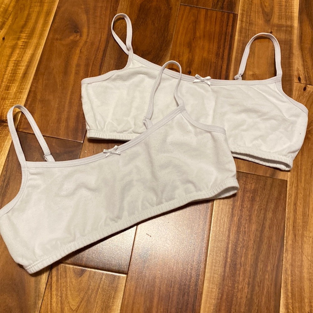 Girl’s Size XL (14) Bundle of 2 Cotton Bralettes from Children’s Place